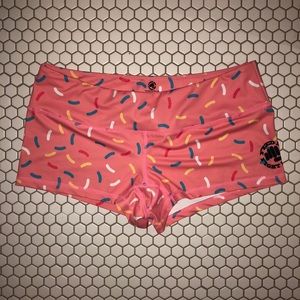 Feed me or fight me shorts